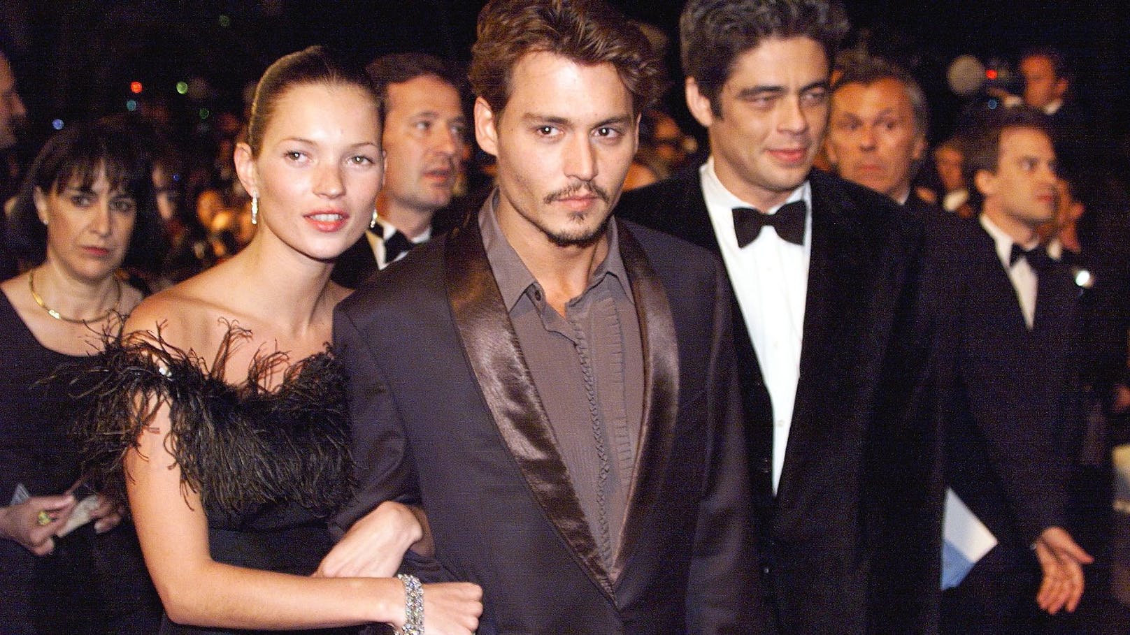 <strong>Johnny Depp</strong> und <strong>Kate Moss</strong> waren von 1994 bis 1998 liiert und galten als Hollywood-Traumpaar.