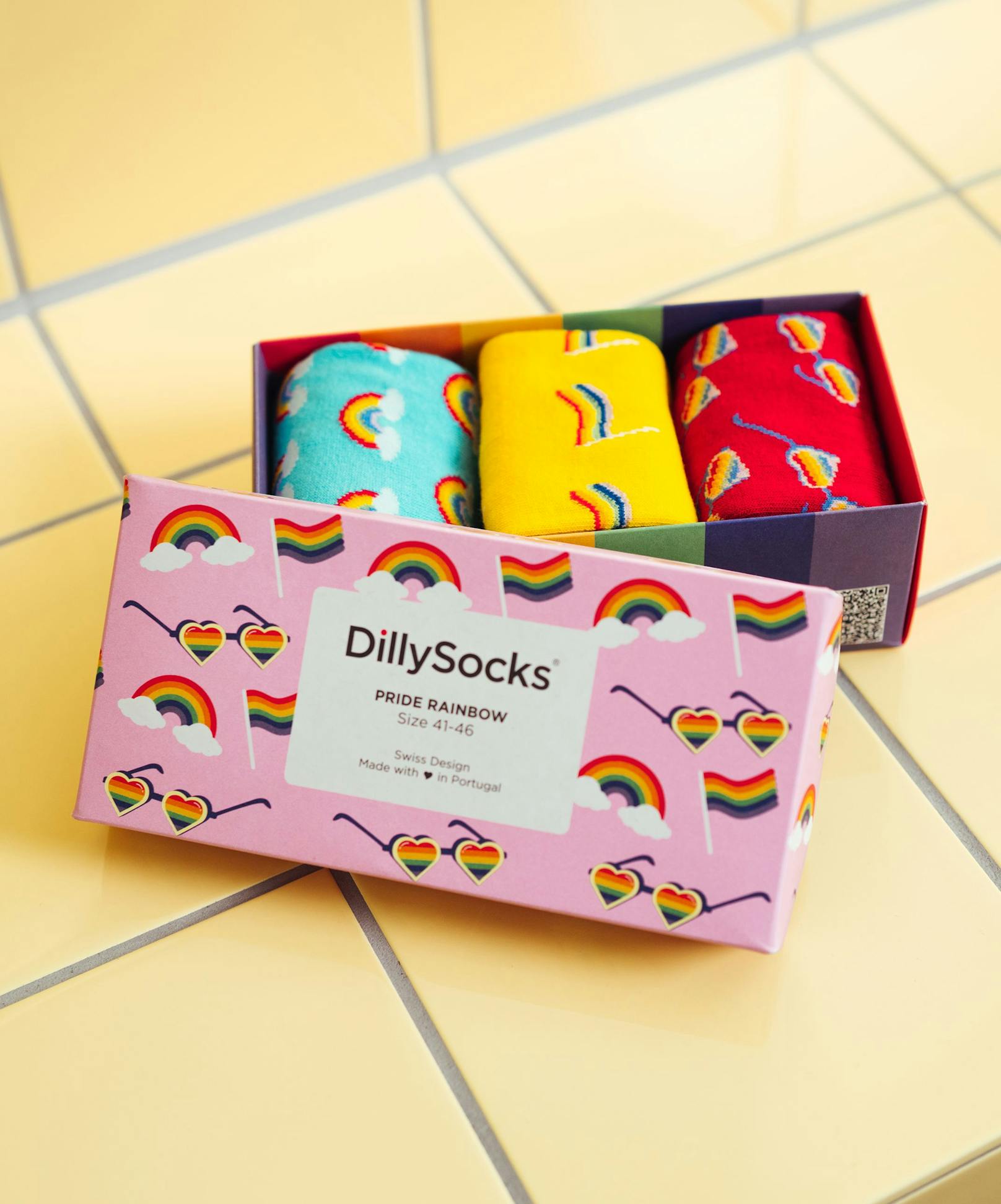 PRIDE RAINBOW Geschenkbox von DilySocks