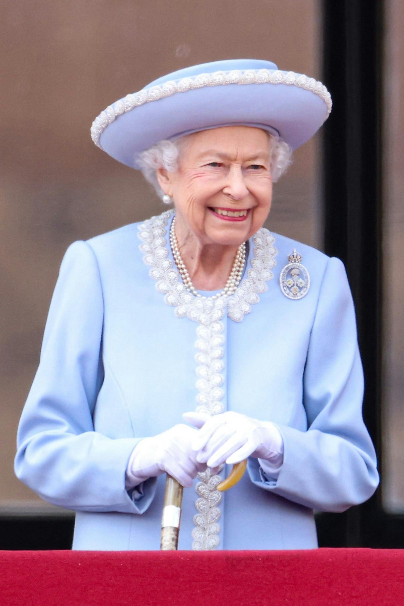 Die Queen bei ihrem Thronjubiläum.