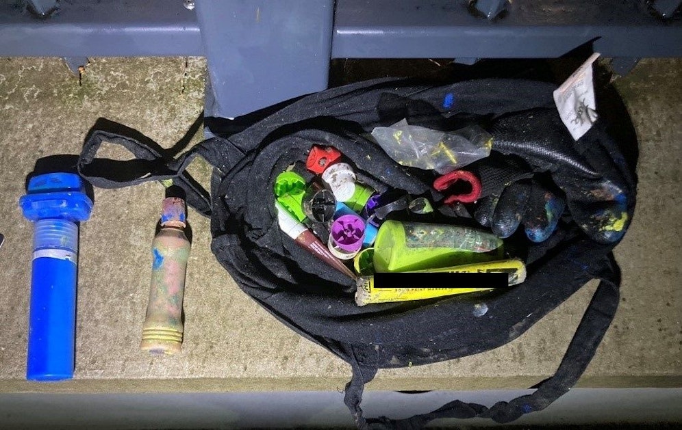 Fast 20 schwere Sachbeschädigungen sollen auf das Konto der Sprayer-Bande gehen.