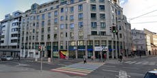 Vermummte sorgen mit Hass-Aktion in Wien für Entsetzen