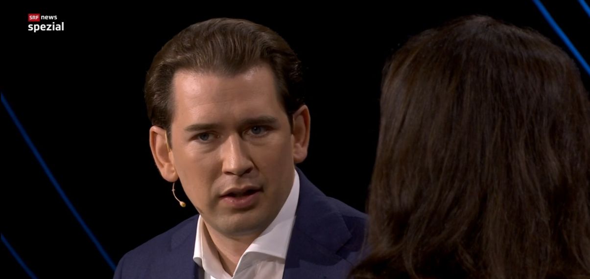 Sebastian Kurz beim Swiss Economy Forum 2022 in Interlaken.