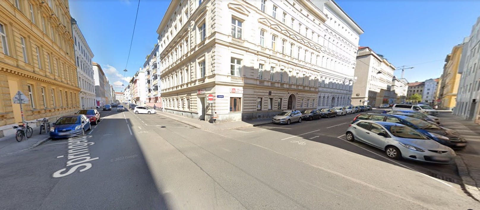 In Wien Leopoldstadt werden jetzt Parkplätze liquidiert. 