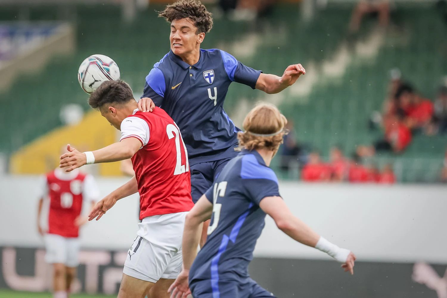 Österreich verliert gegen Finnland in Ried.