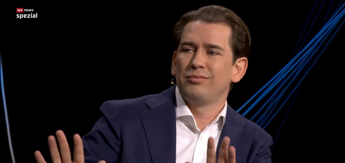 Sebastian Kurz beim Swiss Economy Forum 2022 in Interlaken.