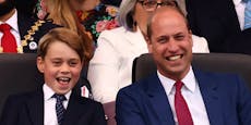 Prinz George droht Schülern: "Mein Papa wird König"