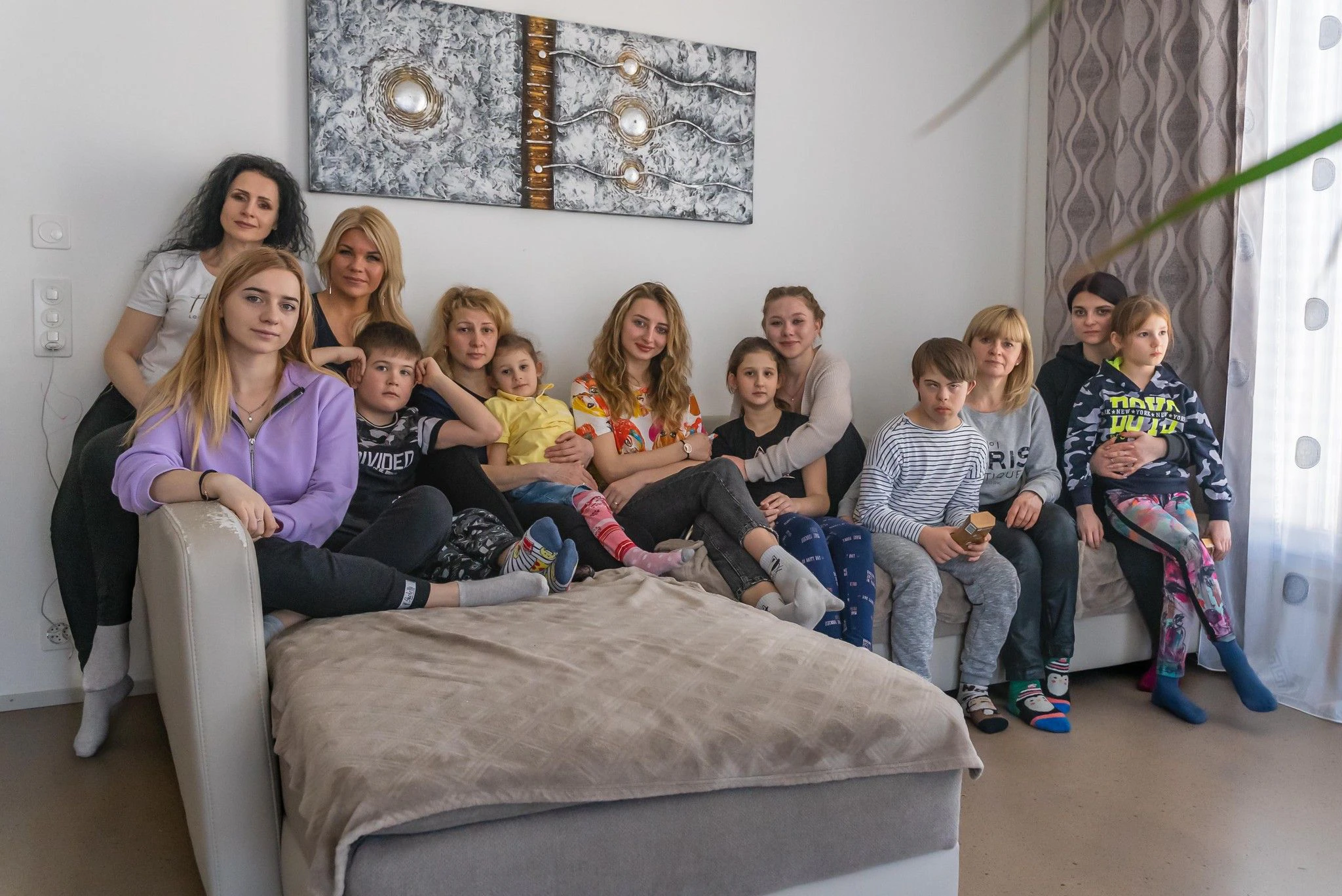 Die alleinerziehende Mutter hat ukrainische Geflüchtete vermittelt. 