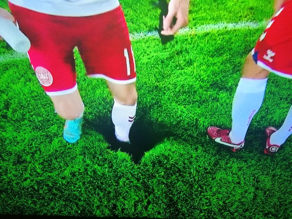 Die Dänen fanden nach Abpfiff ein 