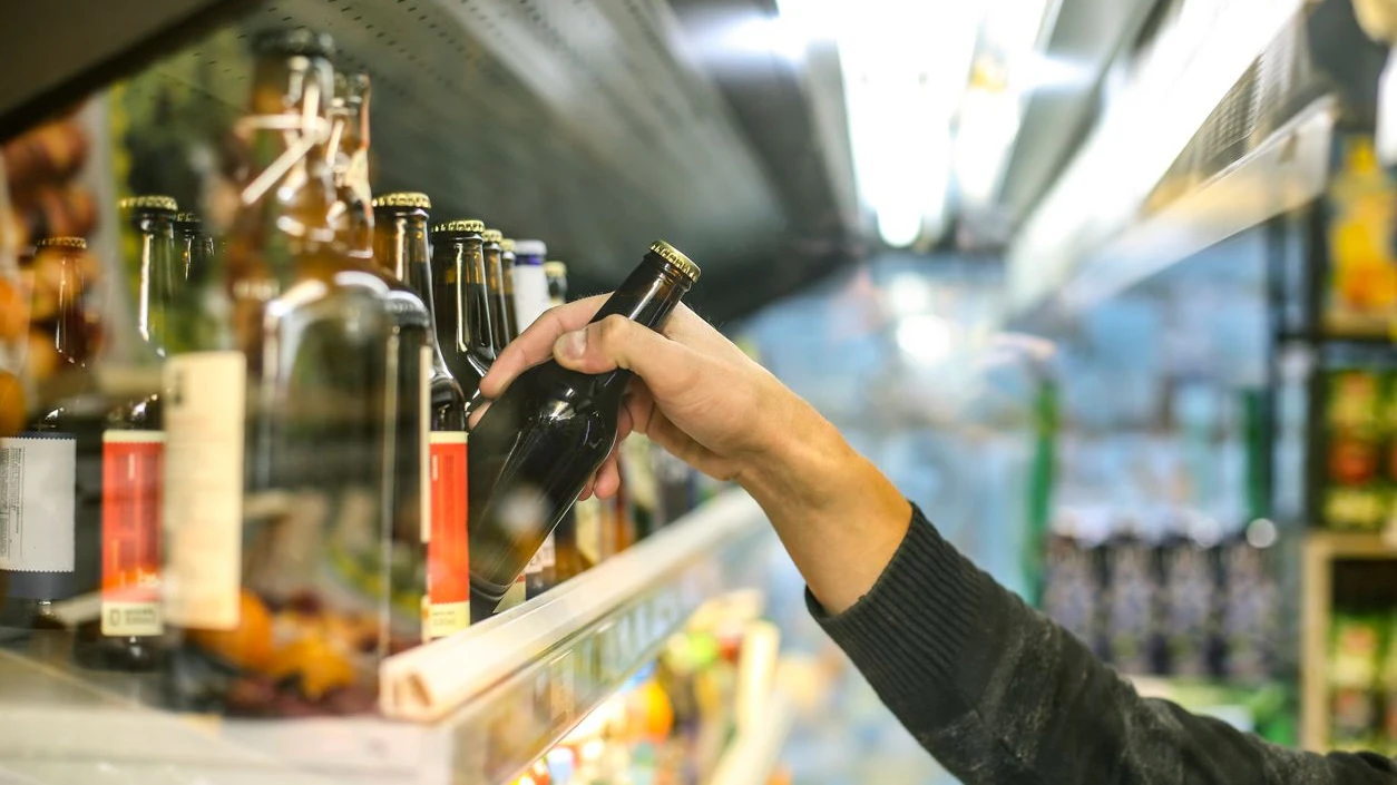 Der 39-Jährige hatte es in dem Supermarkt auf Bier abgesehen.