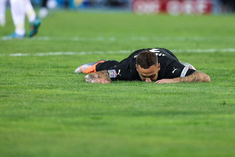 Ärger bei Marko Arnautovic