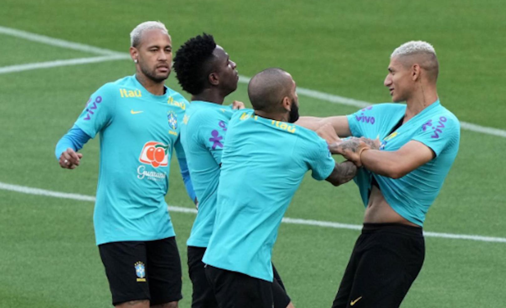 Streit im Brasilien-Training