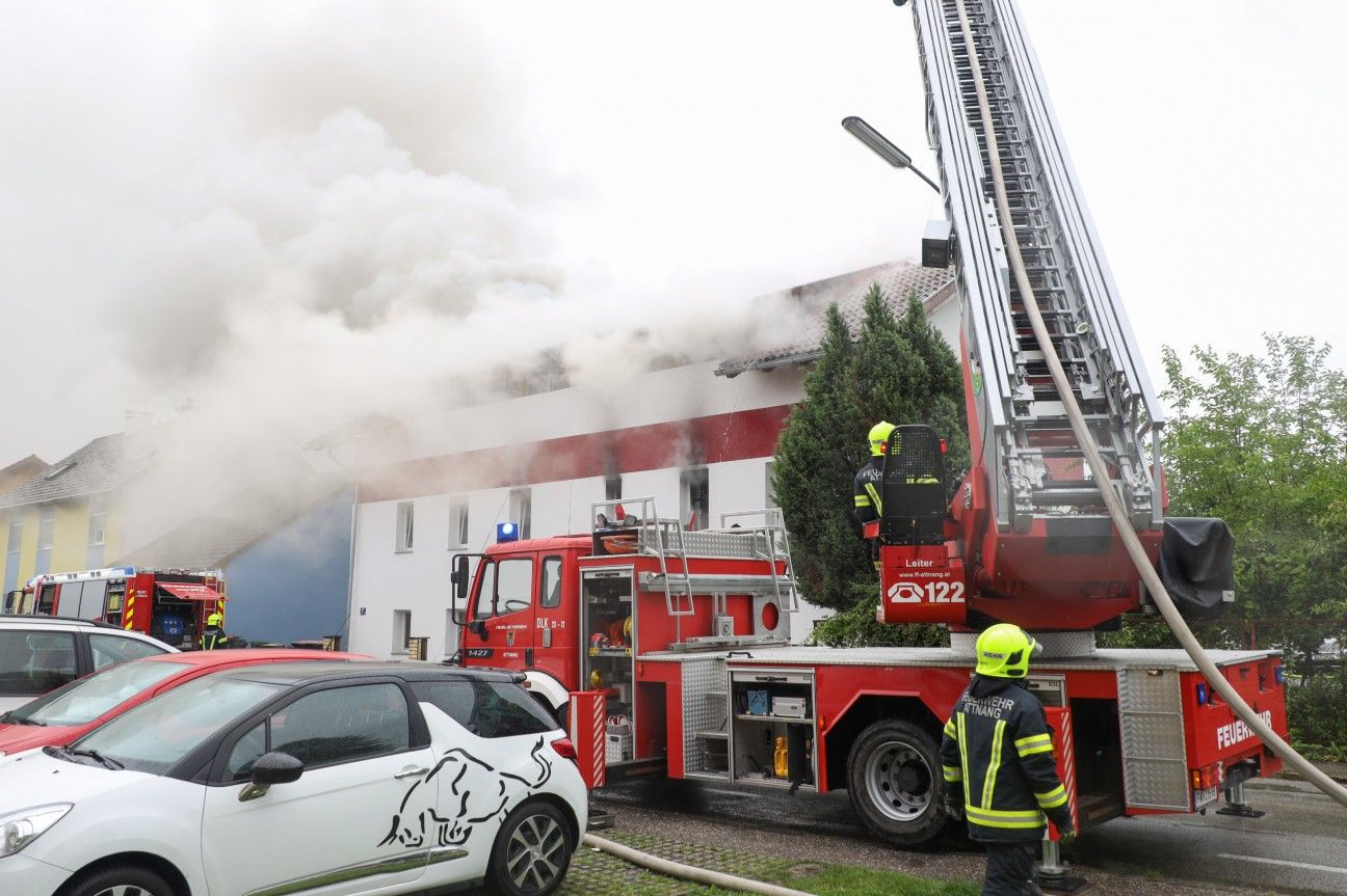 Sieben Feuerwehren waren im Einsatz.
