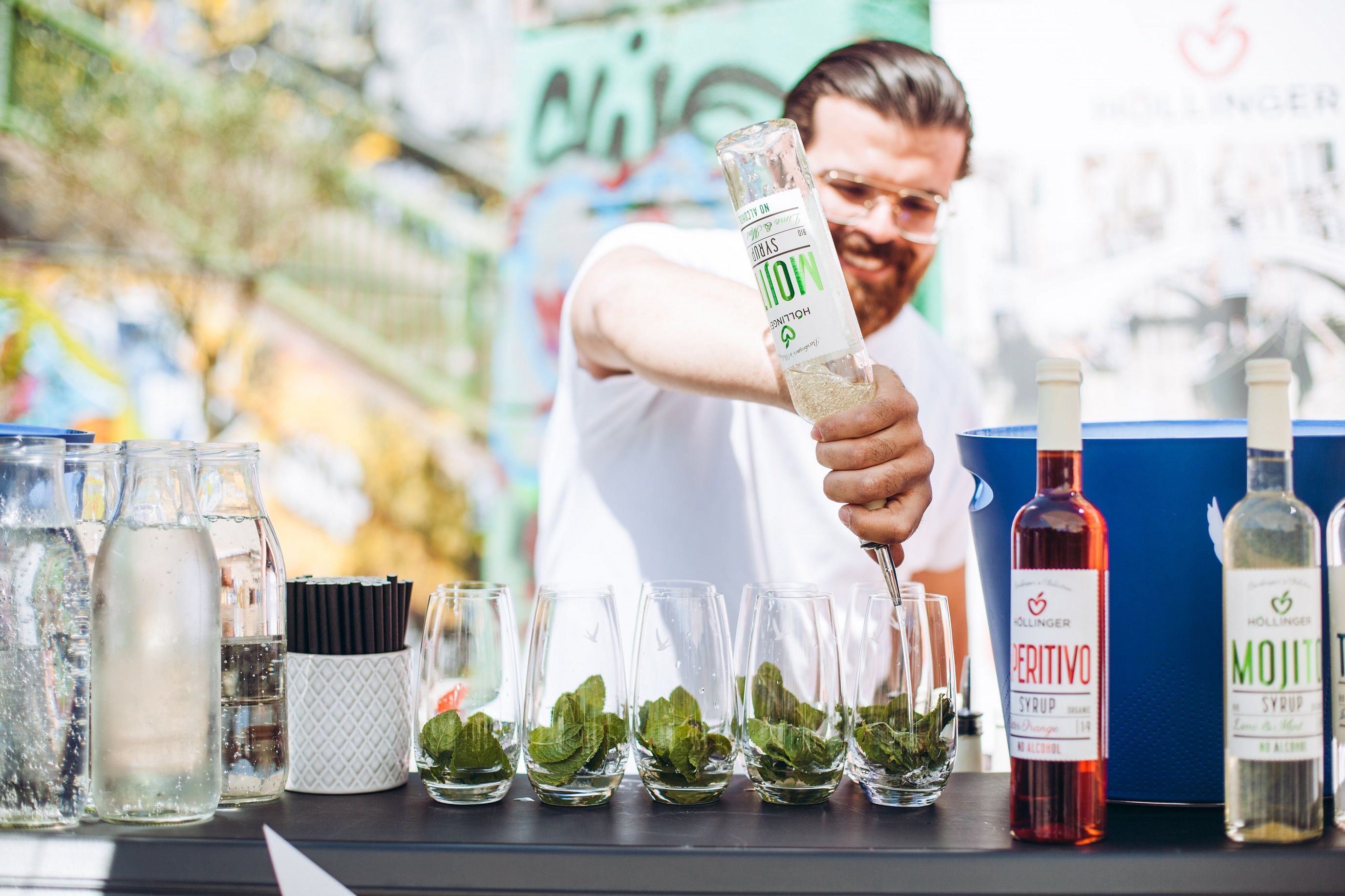 Die neuen Sirups von Höllinger.