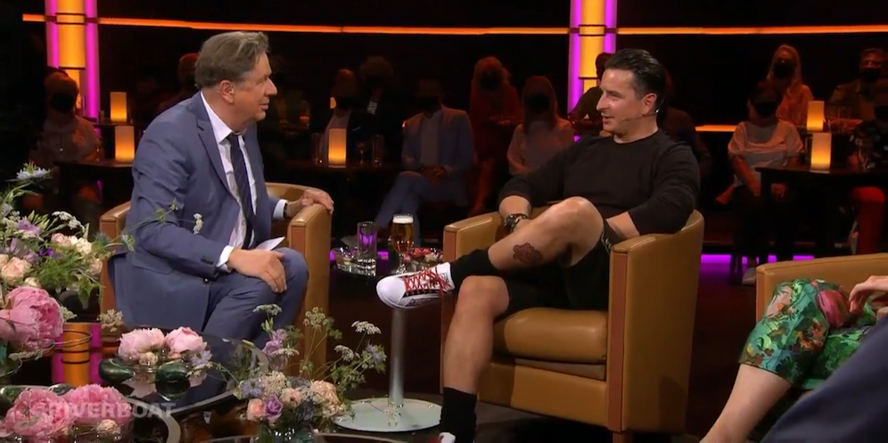 Gabalier stieß eine Frage richtig sauer auf.