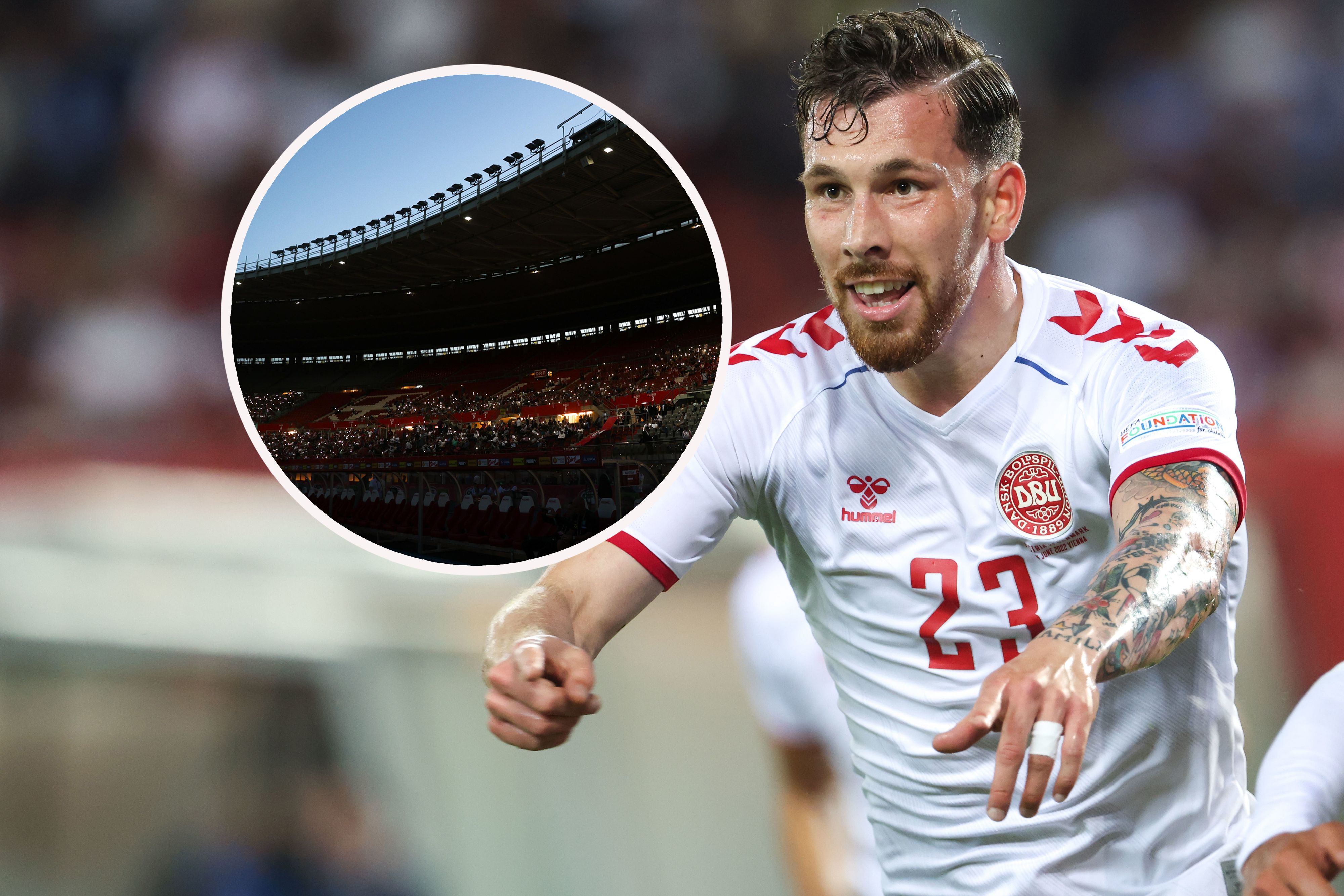 Pierre-Emile Höjbjerg traf zum 1:0, ärgerte sich später über den verzögerten Ankick.