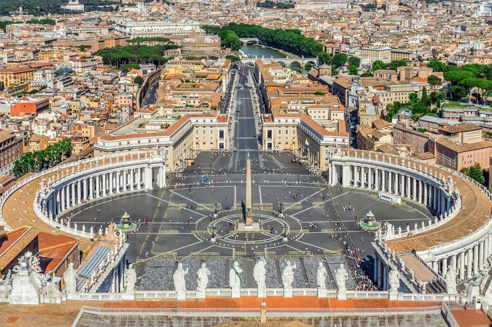 Ein Fixpunkt jedes Rom-Besuches: Der Vatikan.