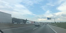 Verkehrskollaps nach Unfall auf Wiener Südosttangente