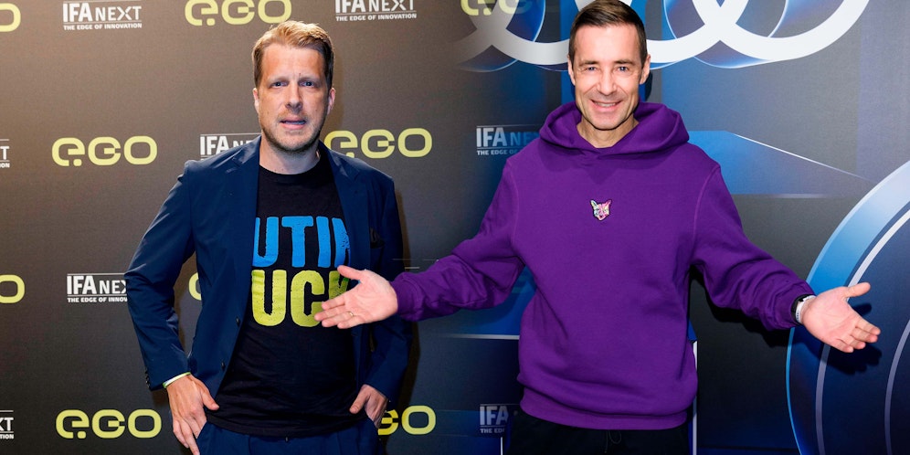 Oliver Pocher geht auf Kai Pflaume los. 