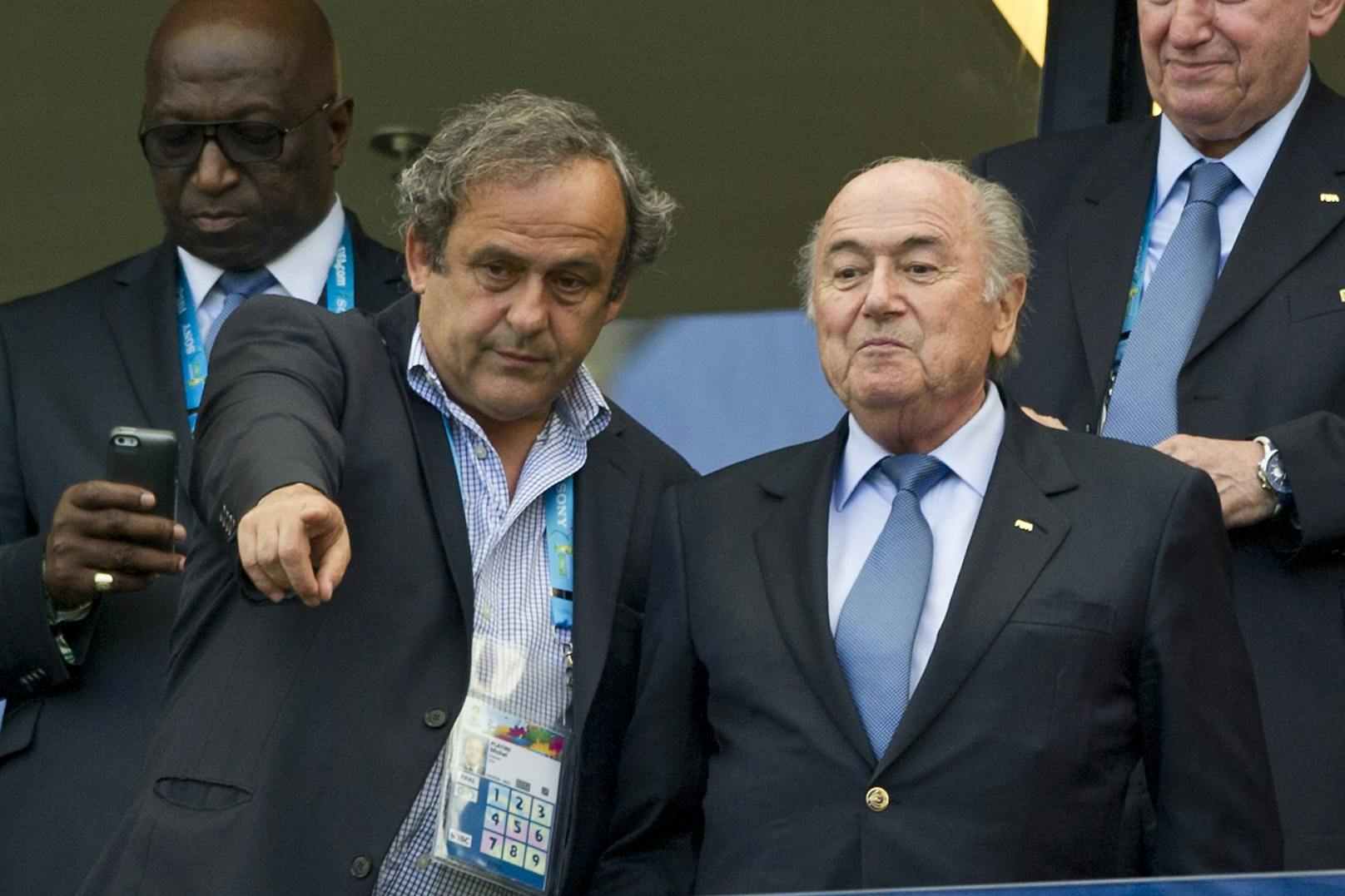 Platini und Blatter stehen vor Gericht
