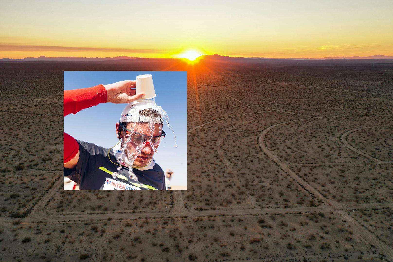 Die Mojave-Wüste: Predl ist bei Lauf am Start