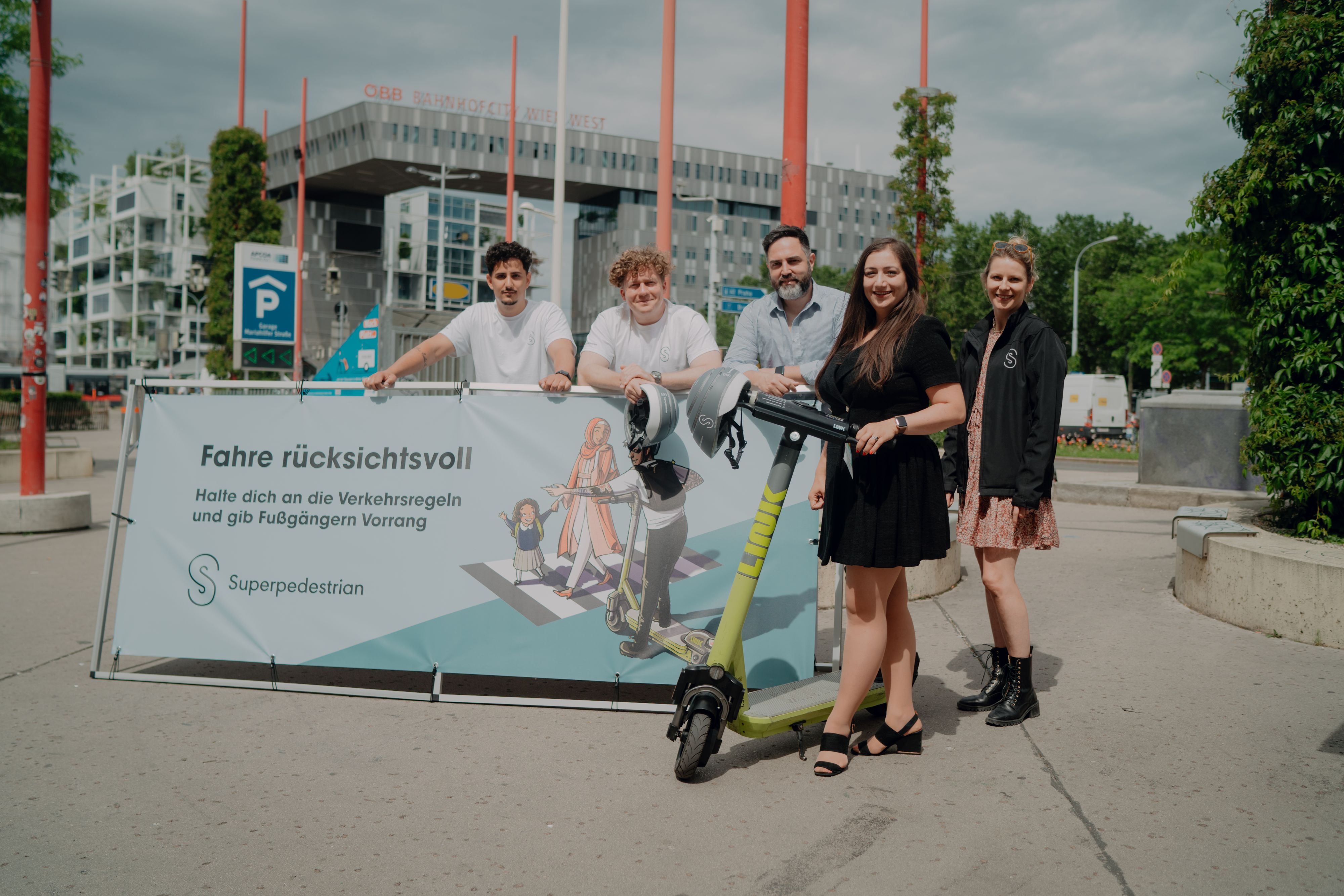 Link-Scooter werden ab dem Sommer sicherer. 