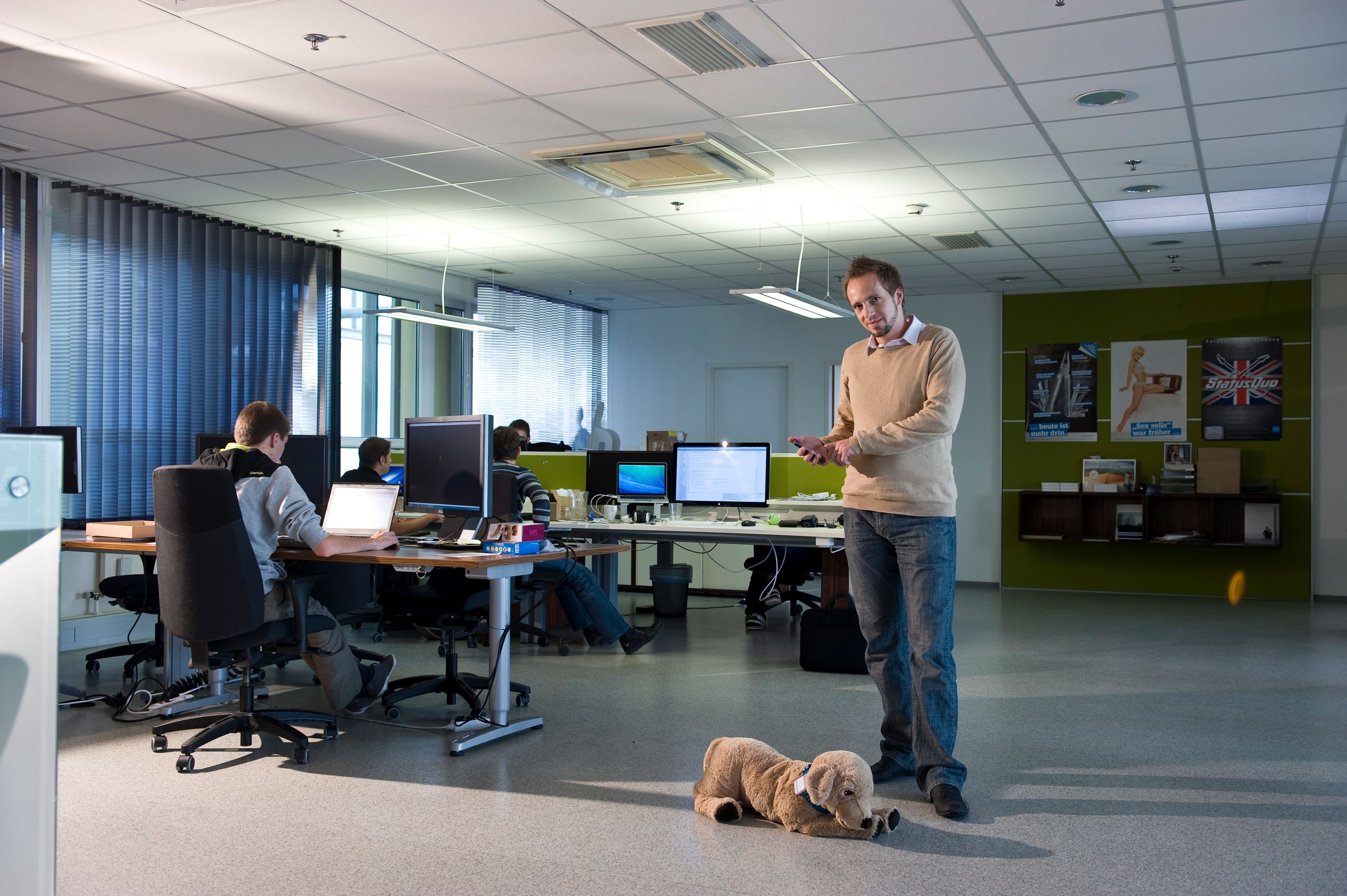 Michael Hurnaus, Gründer und CEO des Paschinger GPS-Produzenten Tractive. Archivbild, 2013.