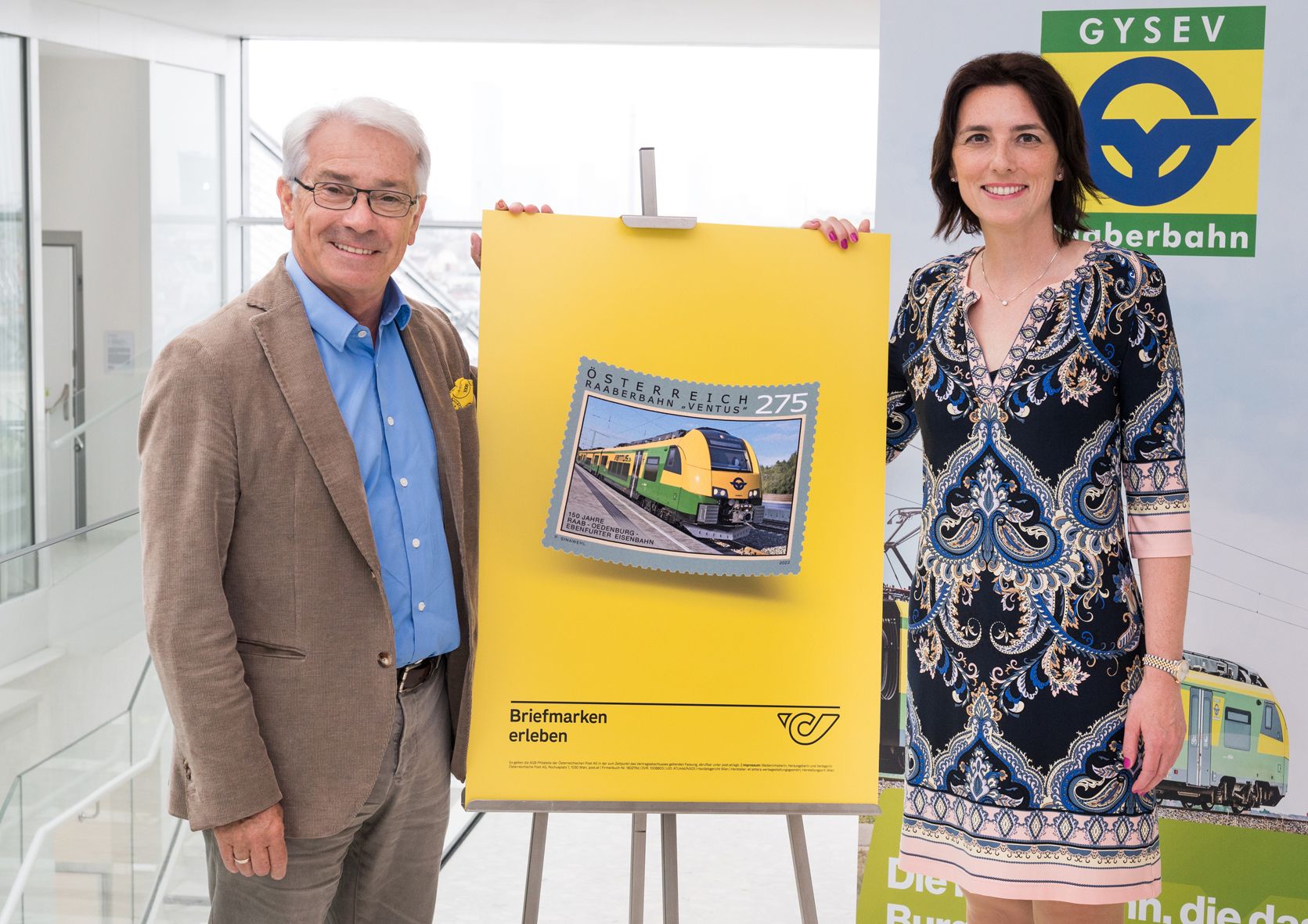 So sieht die von Georg Pölzl und Hana Dellemann präsentierte Marke aus.