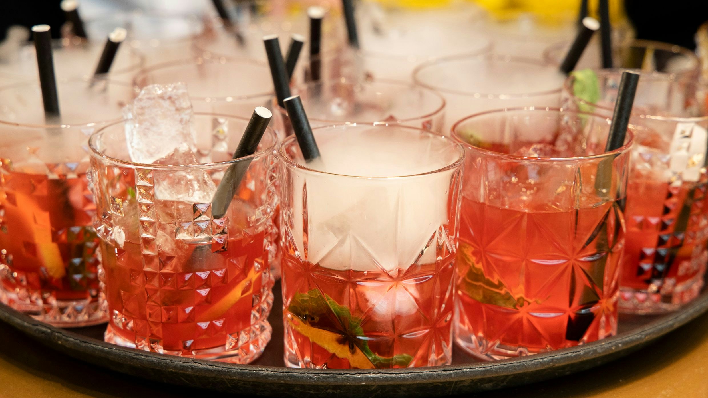 Speziell für den "Internationalen Tag des Eistees" gab es in der Béla’s Lounge neue Eistee-Kreationen zum Probieren.