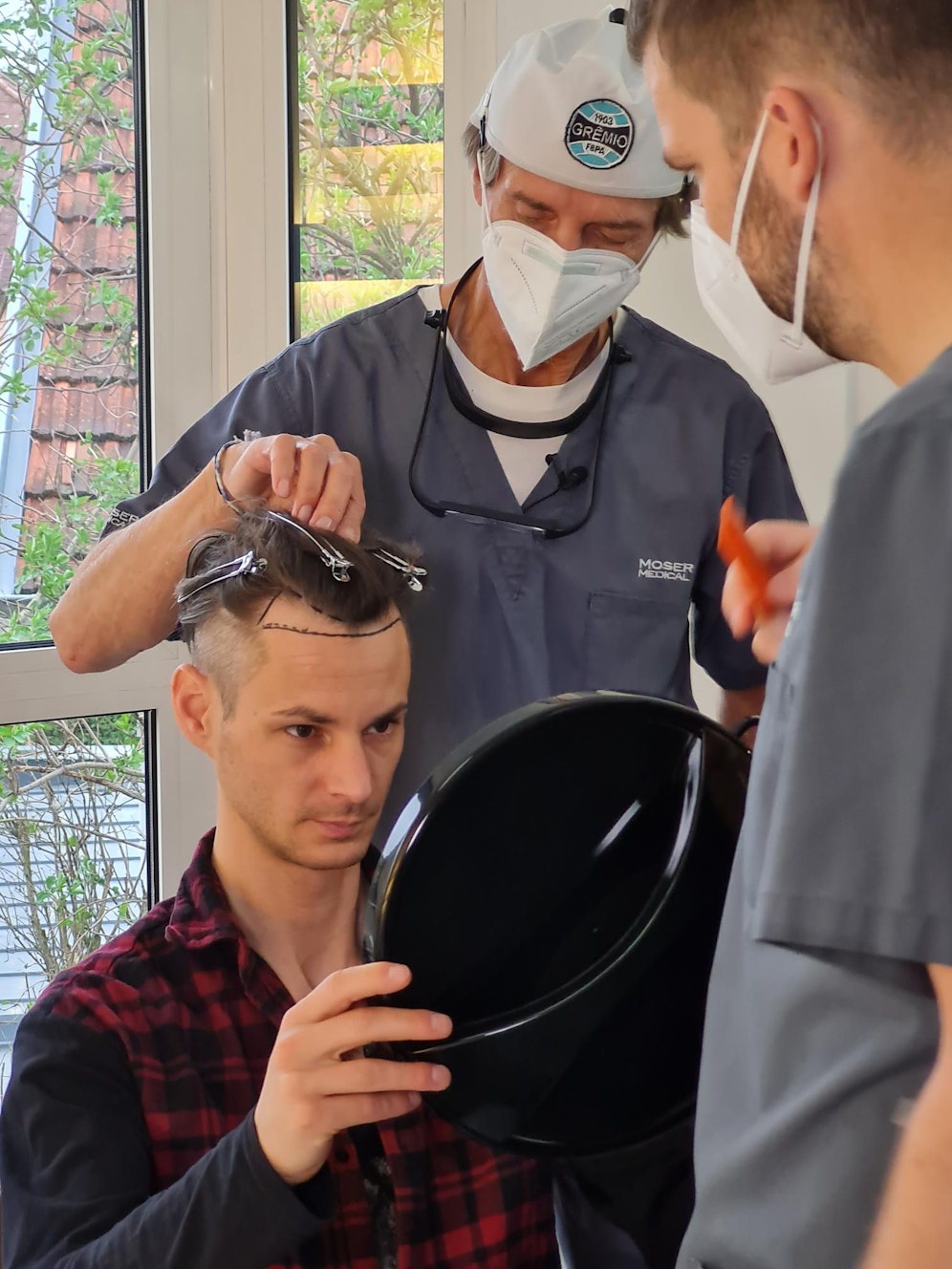 Manuel Fettner vertraut auf das Können von dem Moser Medical Ärzteteam.