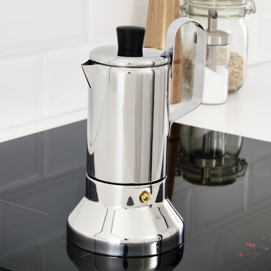 METALLISK Espressokocher 0.4L mit Edelstahl-Sicherheitsventil