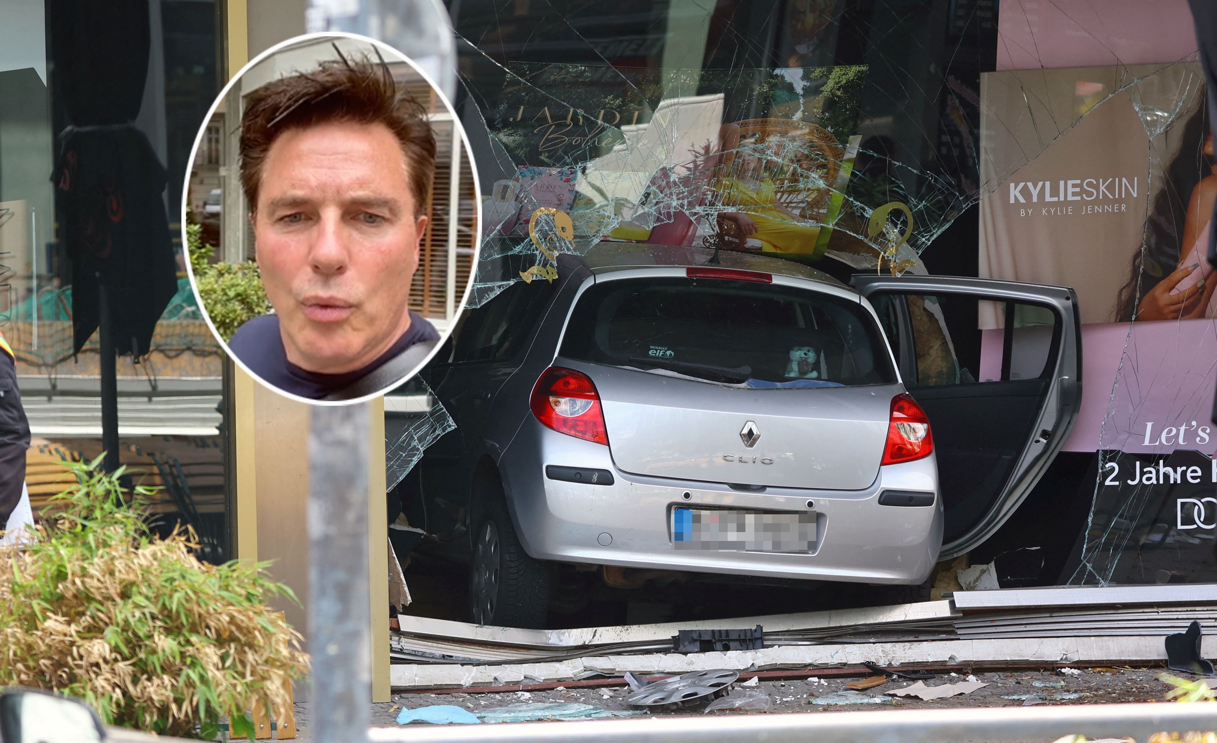 Er war Zeuge bei dem Vorfall.