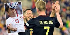 "Lewa"-Debakel gegen Belgien, Holland siegt gegen Wales