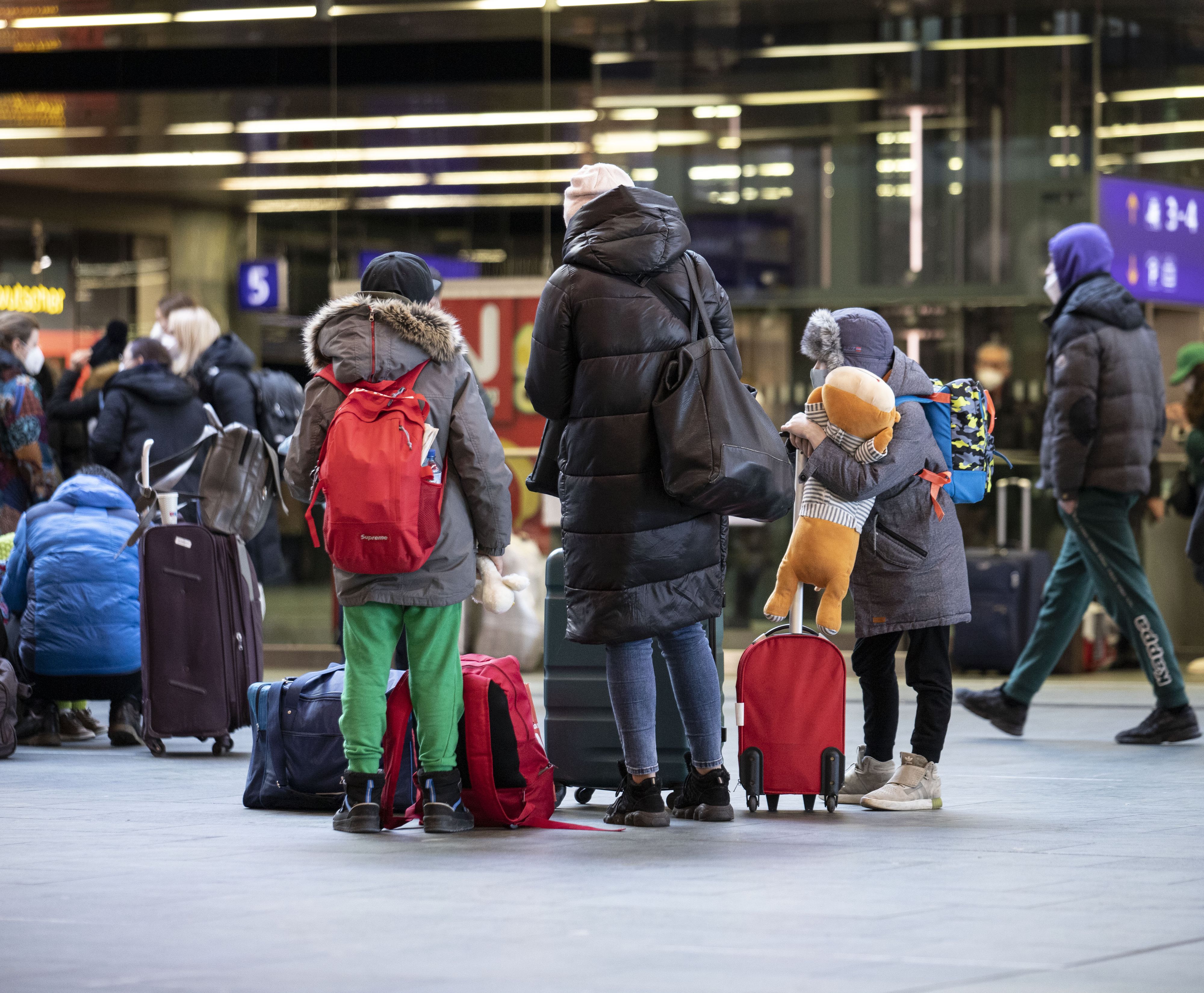 Seit Monaten kommen täglich Flüchtlinge aus der Ukraine in Wien an. 