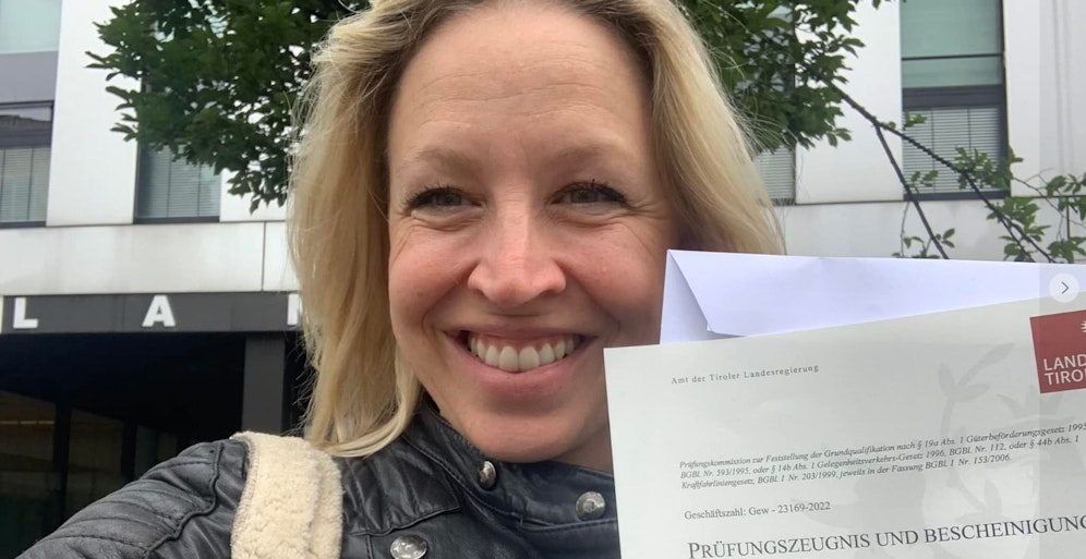 Nina Proll hat gute Nachrichten.