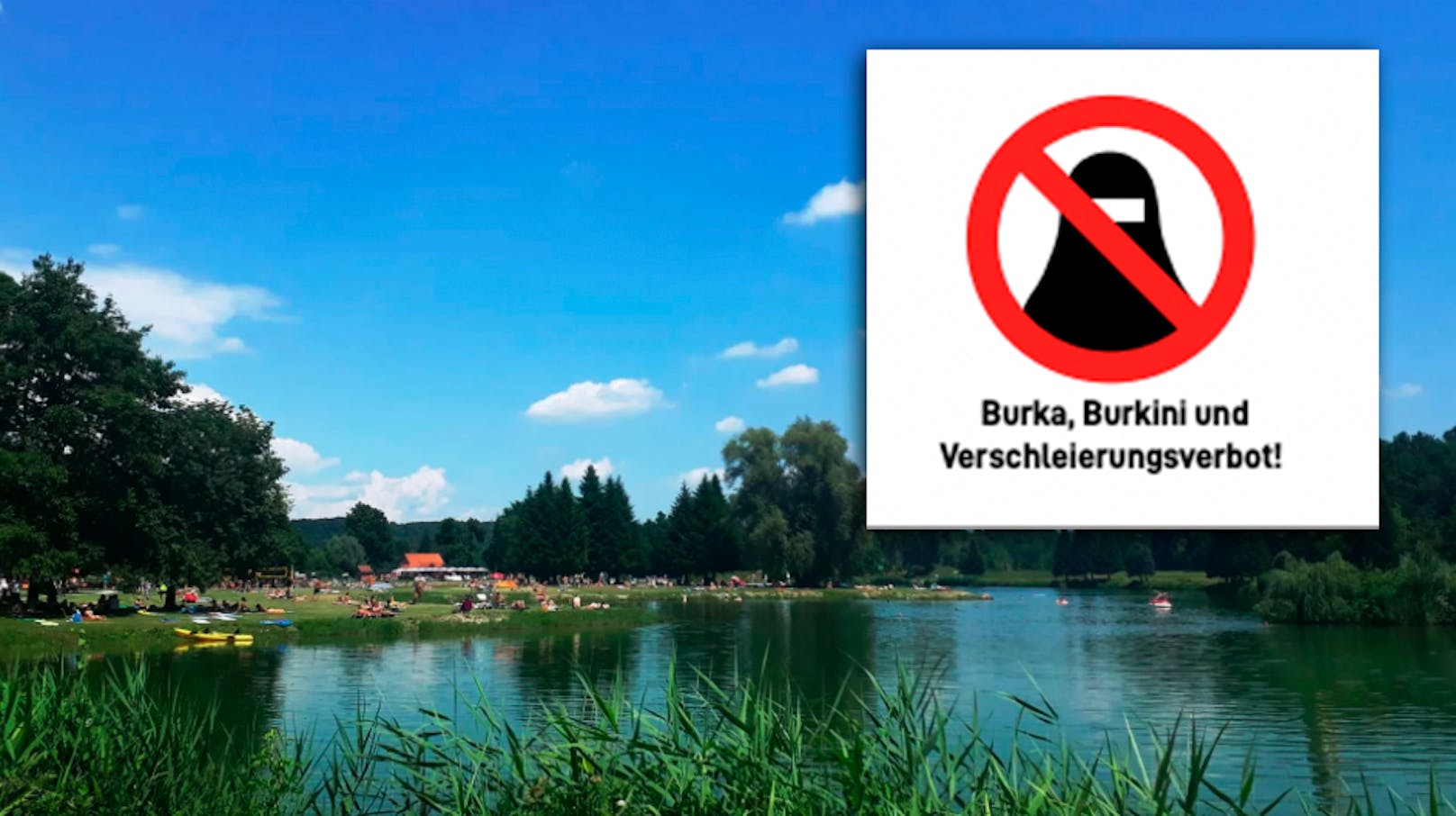Am Badesee in Wildon (Stmk.) herrschte Burkini-Verbot. Nun schlägt die frühere Hausregel erneut Wellen.