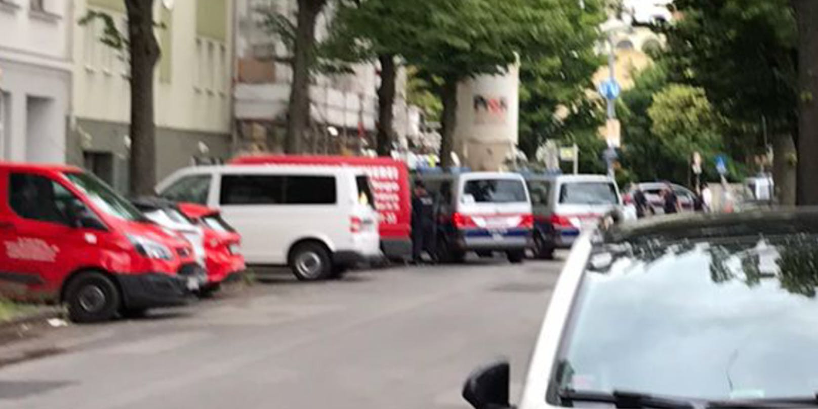 Der Polizei-Einsatz in Wien-Meidling