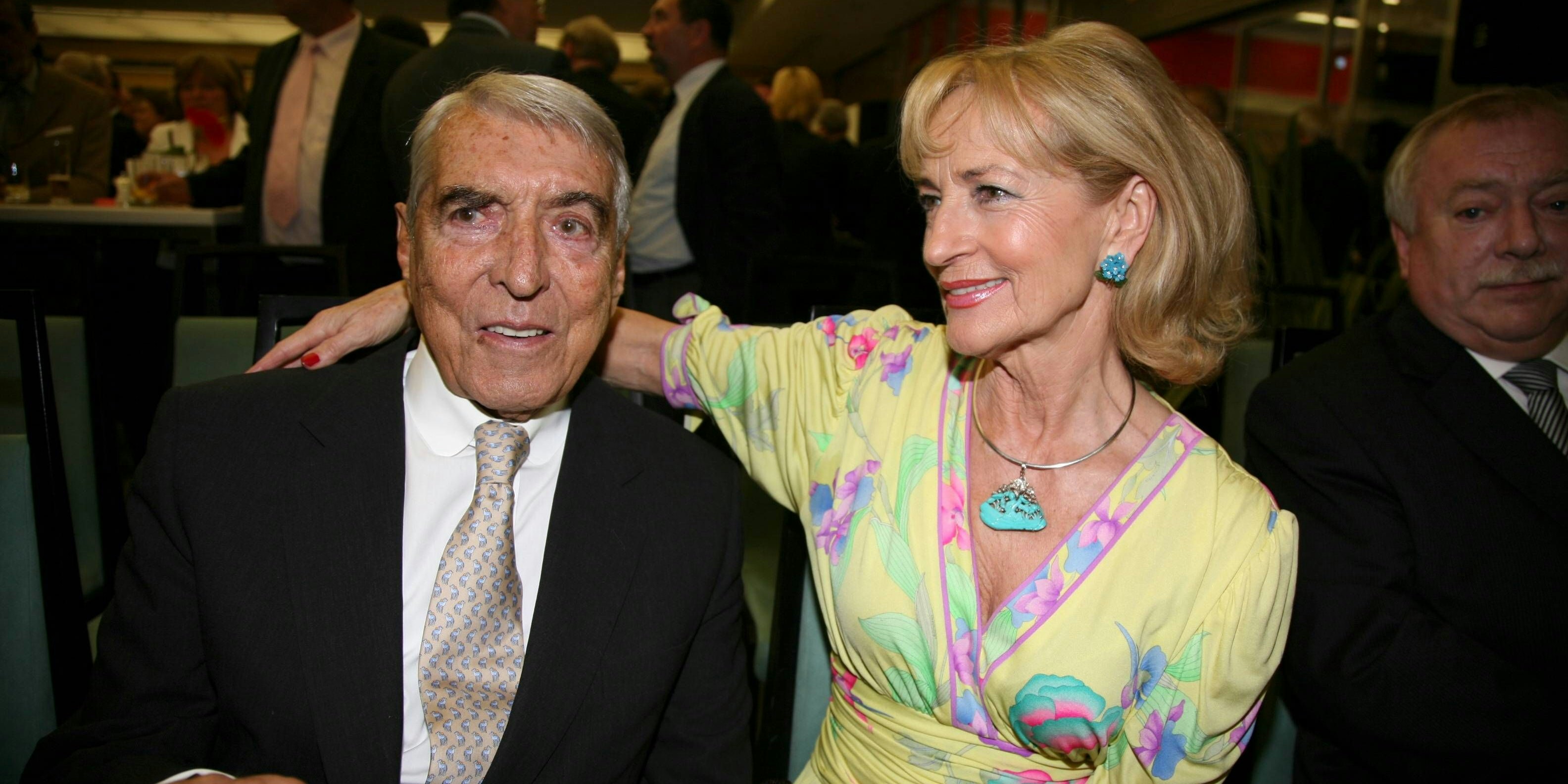 Dagmar Koller und Helmut Zilk.