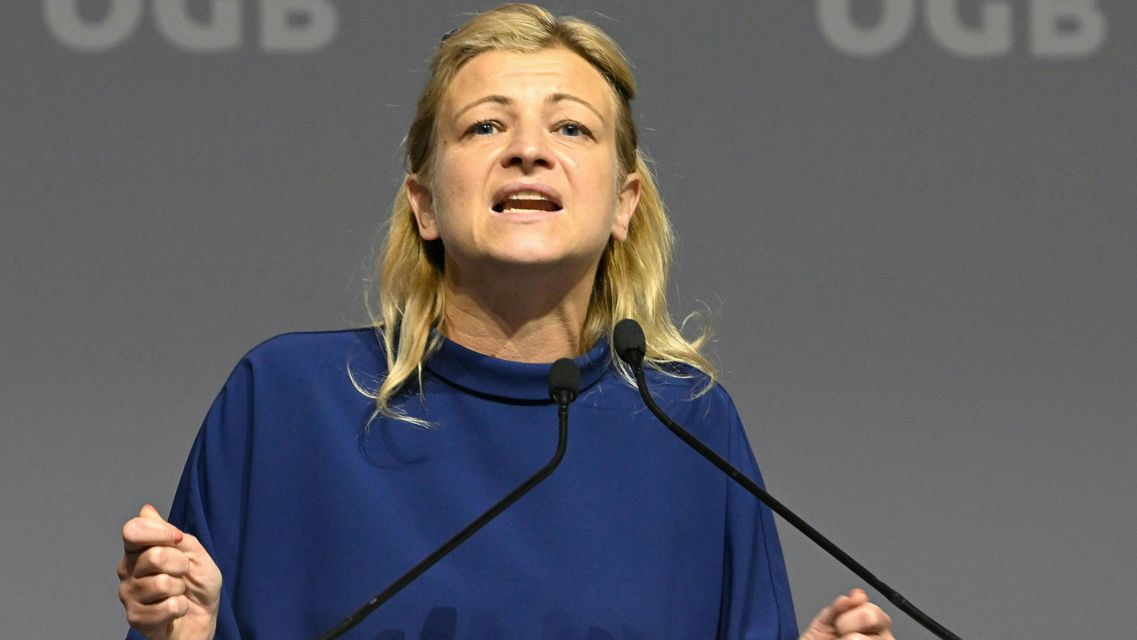 Barbara Teiber ist die Vorsitzende der Gewerkschaft der Privatangestellten (GPA).