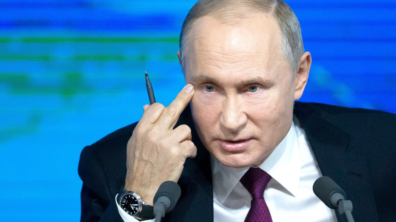 Wladimir Putin ist wütend.