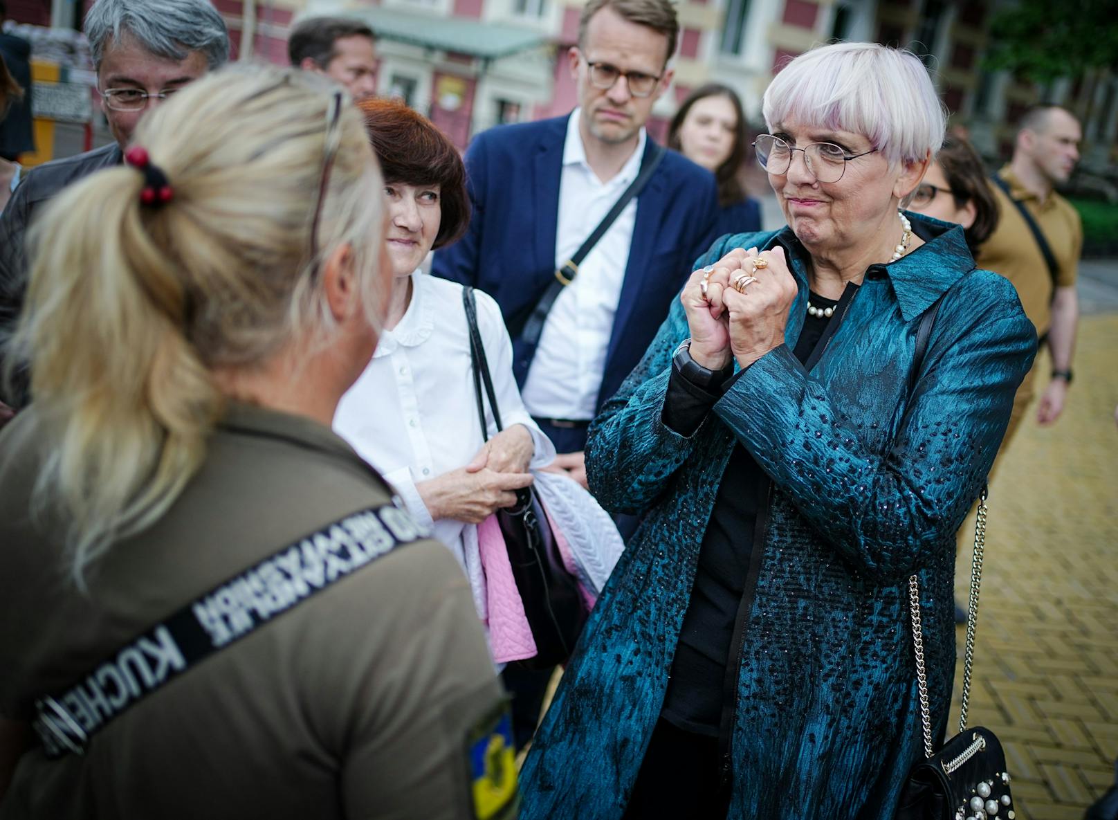 Die deutsche Kulturministerin Claudia Roth&nbsp;(Bündnis 90/Die Grünen) besuchte am 6. Juni 2022 die ukrainische Hafenstadt&nbsp;Odessa.