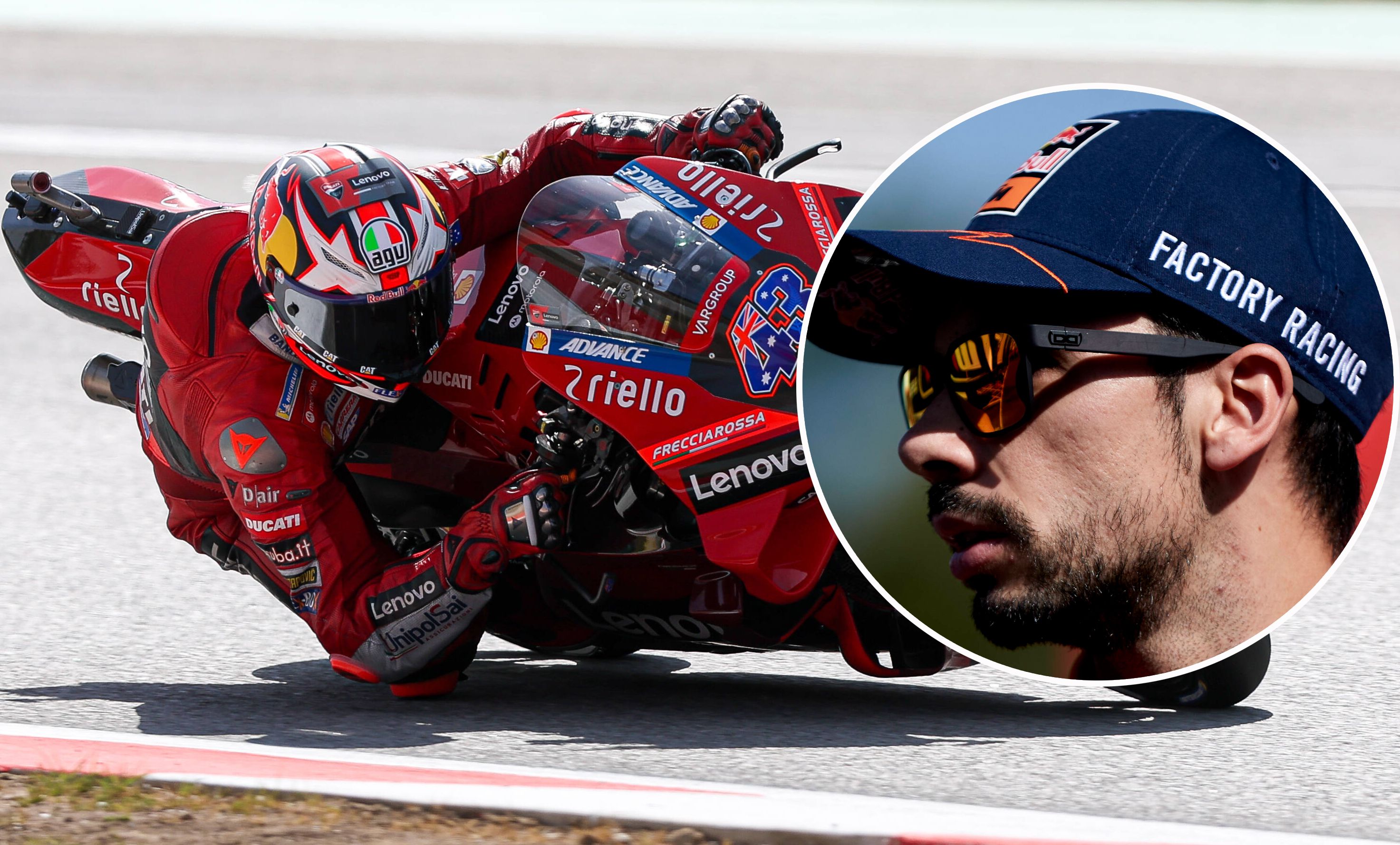 Miller (l.) heuert bei KTM an, Oliveira steht vor dem Abgang