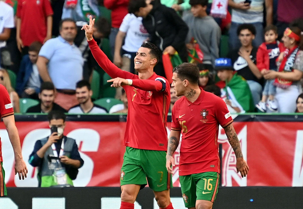Portugal gewinnt gegen Tschechien. 