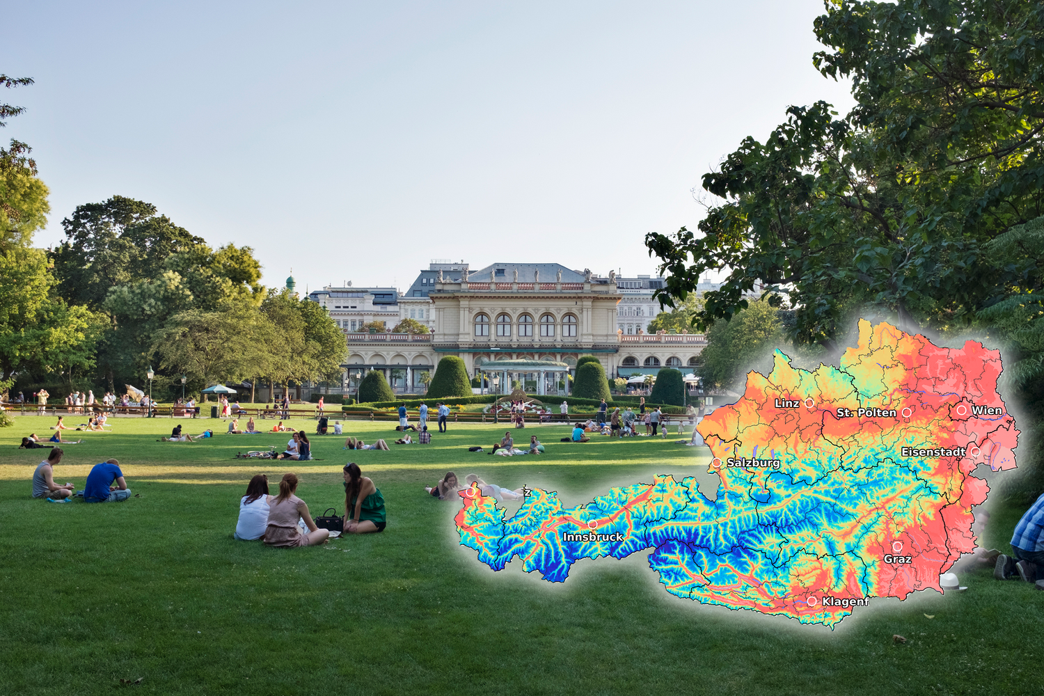 Am Wochenende kommen endlich wieder etwas wärmere Temperaturen auf Österreich zu.