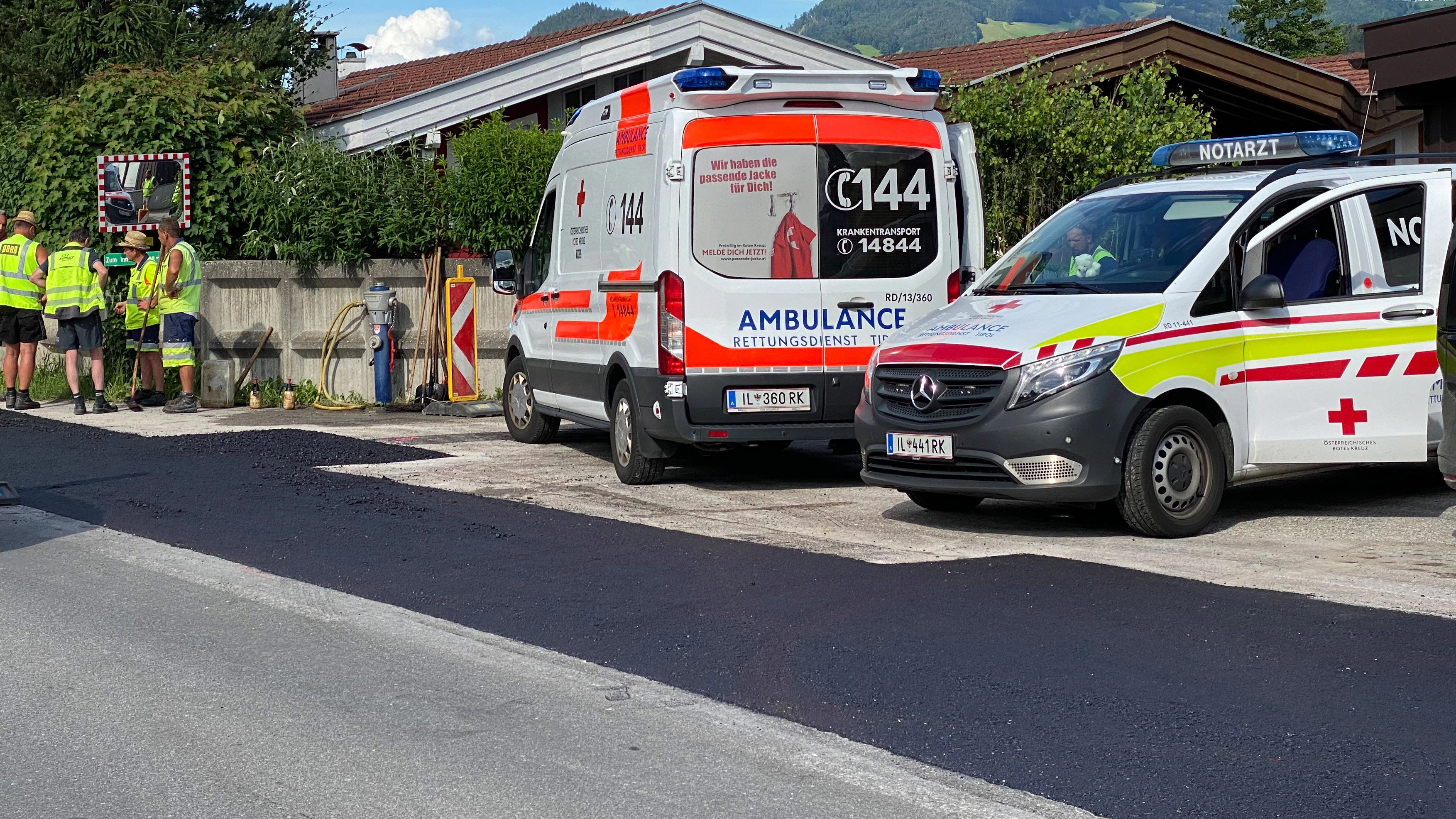 Der Unfall ereignete sich auf einer Baustelle in Münster.
