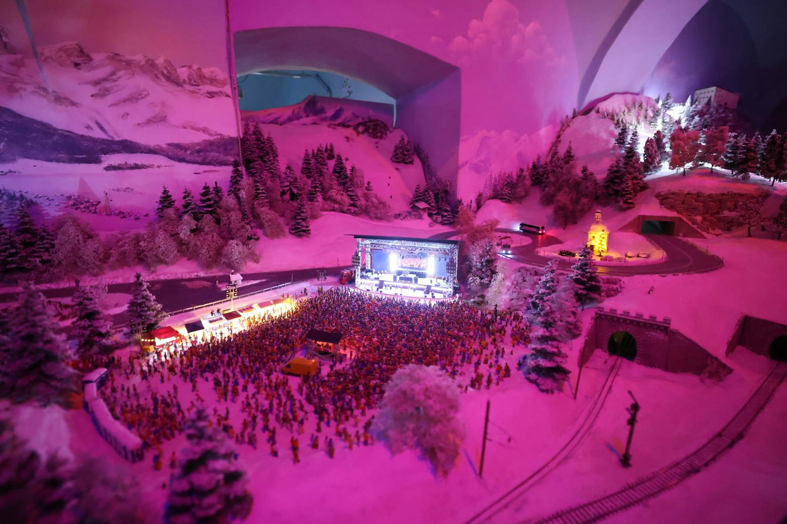 Ein Open-Air-Event im verschneiten Tirol ist eine der beiden neuen Attraktionen.