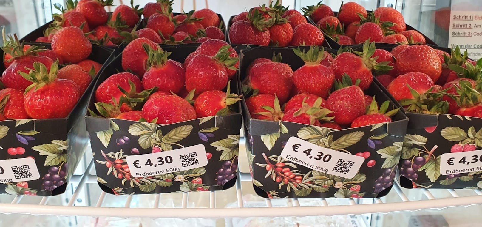 Die Preise für Erdbeeren schwanken extrem.