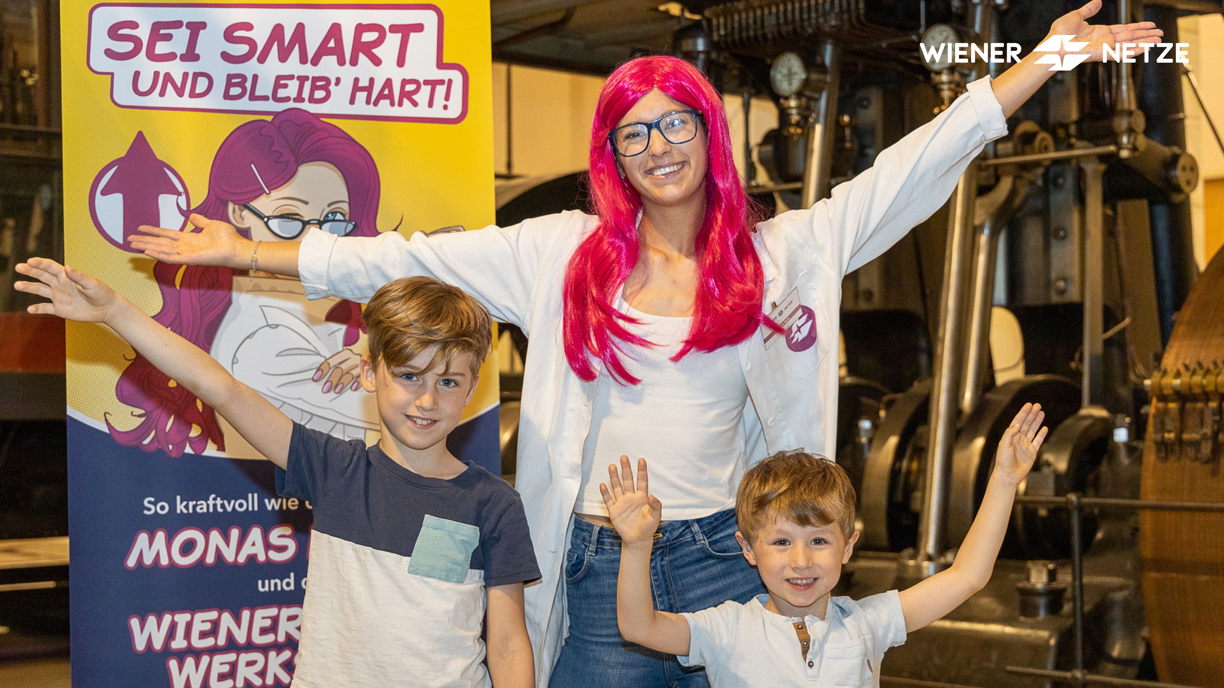 Im Monas Mitmach-Labor wird das Wissen&nbsp;zu den Themen Strom, Gas und Fernwärme kindgerecht aufbereitet und vorgestellt.