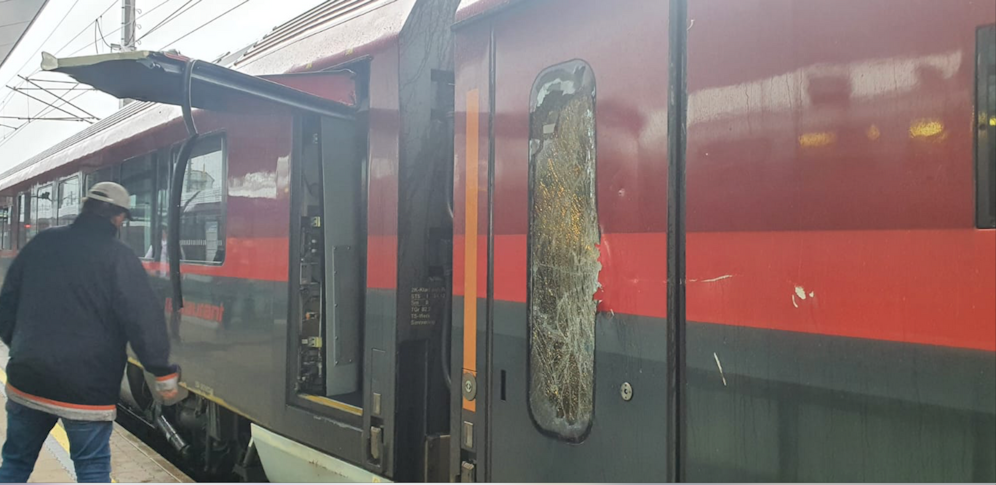 Railjet blieb in St. Pölten stehen
