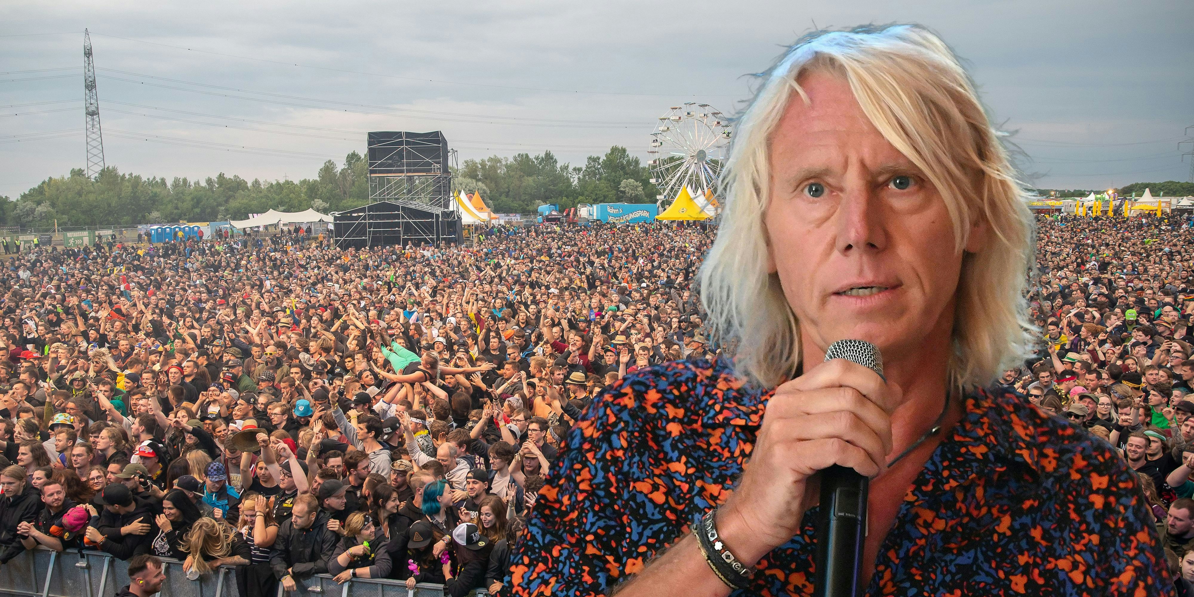 Ewald Tatar, Veranstalter vom Nova Rock: "Es tut uns furchtbar leid"