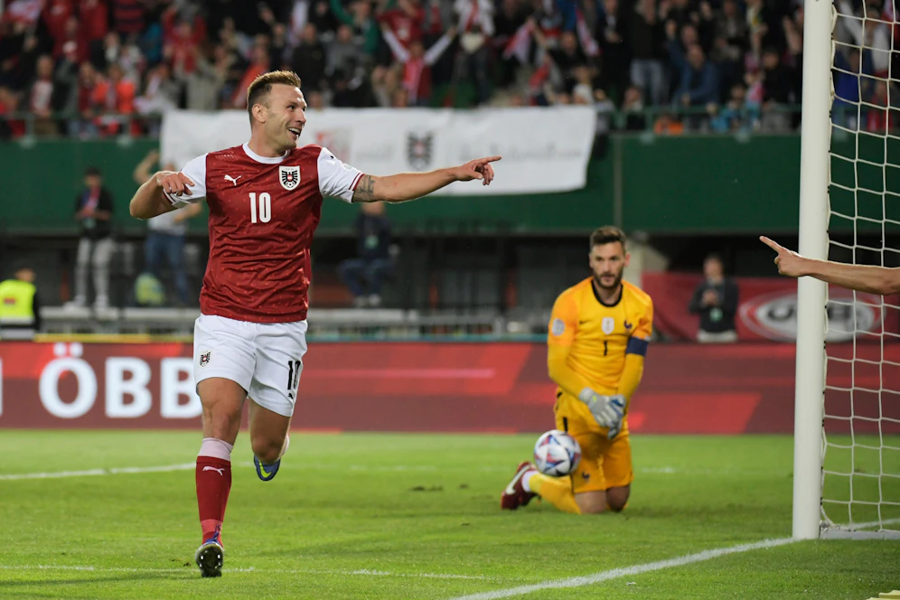 Andreas Weimann erzielte Österreichs Führungstreffer. 